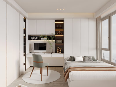 现代榻榻米卧室