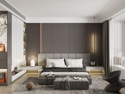 现代卧室