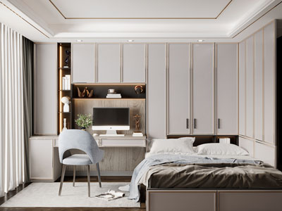 现代榻榻米卧室