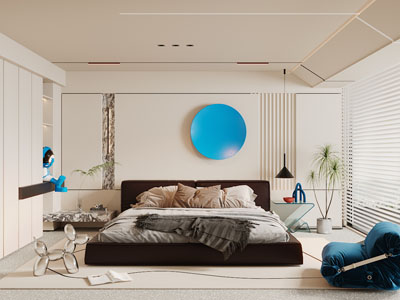 现代卧室