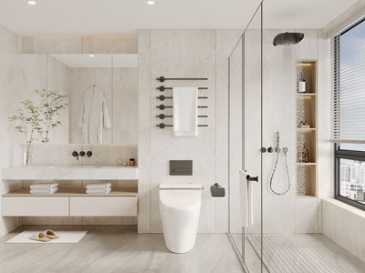 现代卫浴间、洗手间