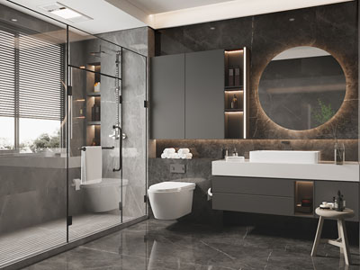 现代卫浴间、洗手间