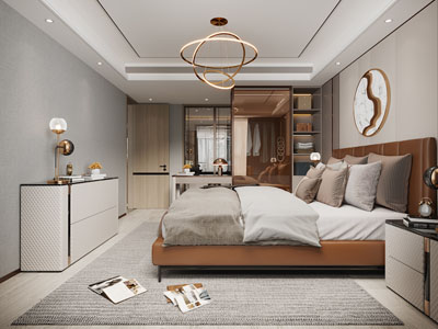 现代主卧室