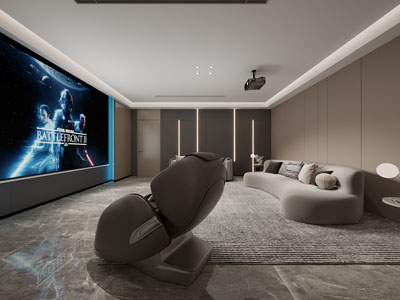 现代视听室、影音室