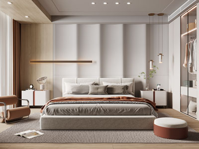 现代卧室