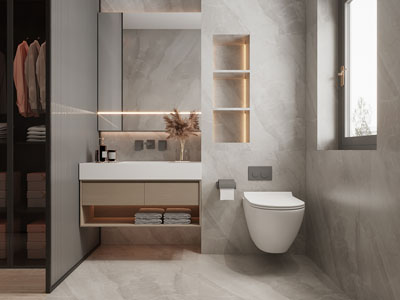 现代卫浴间、洗手间