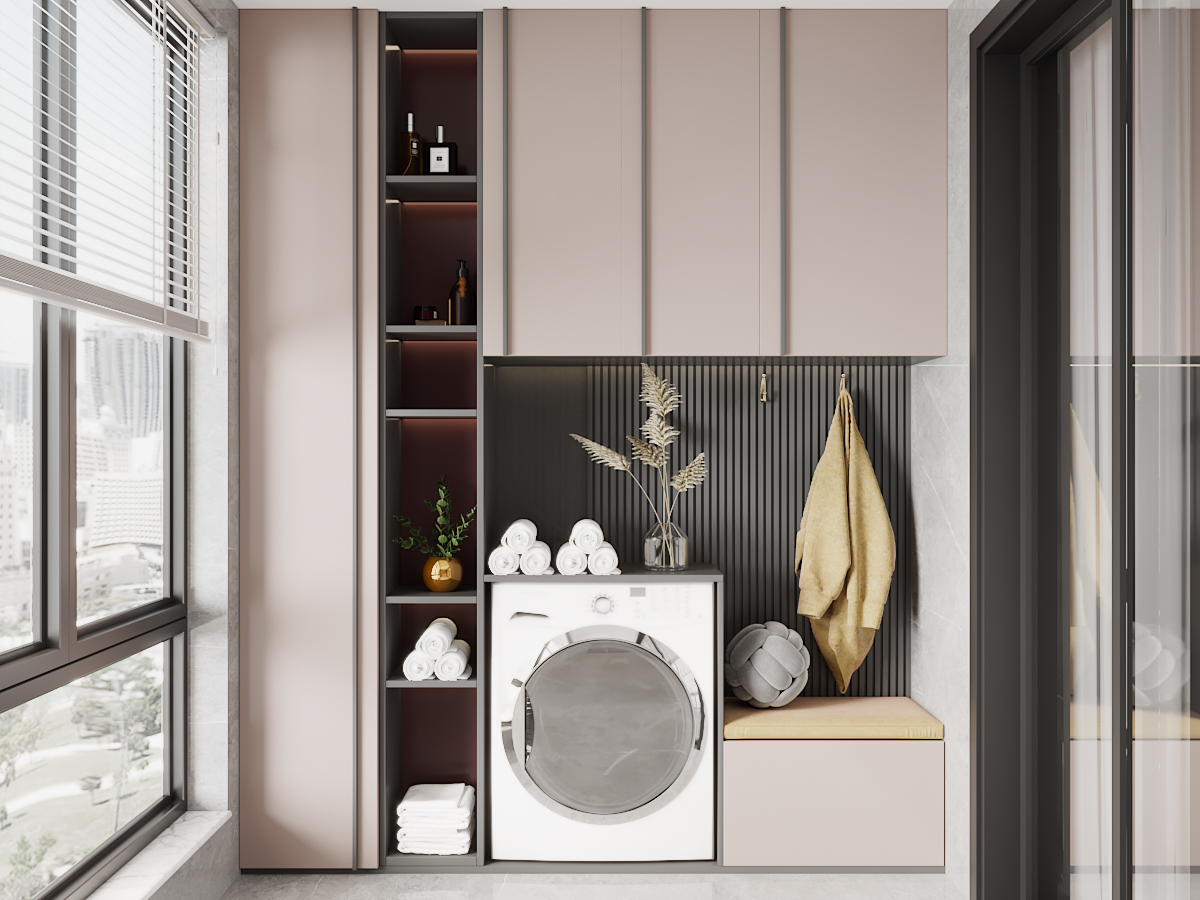 新中式生活阳台