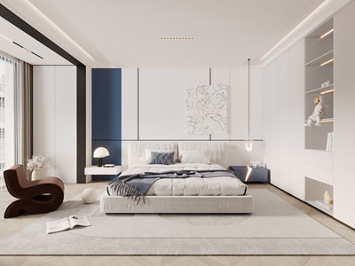 现代卧室
