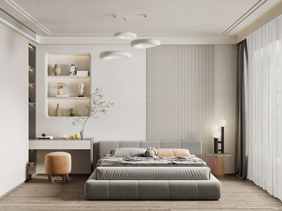侘寂风卧室