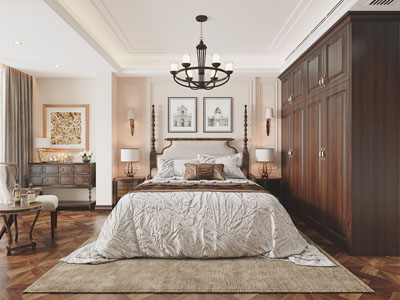 美式卧室