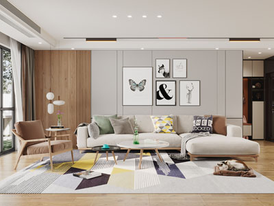 北欧客厅