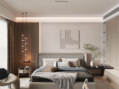 现代卧室