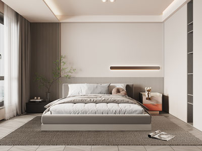 现代卧室