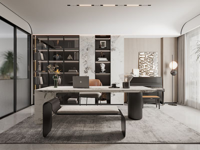 现代书房、琴房