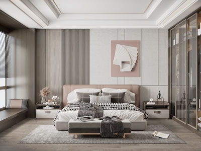 现代卧室