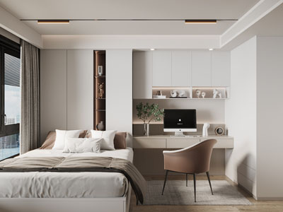 现代榻榻米卧室