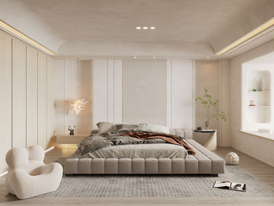 现代卧室