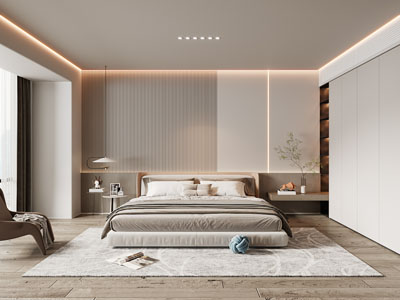 现代卧室