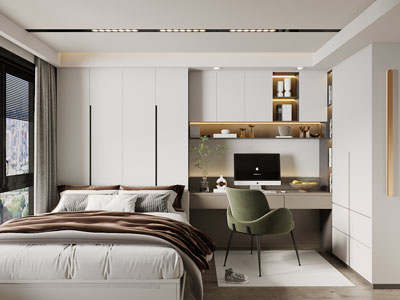 现代榻榻米卧室