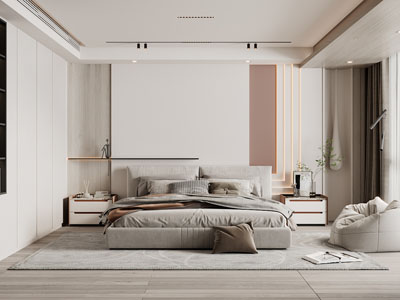 现代卧室