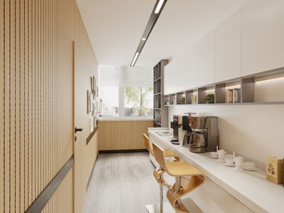 现代茶水间、水吧