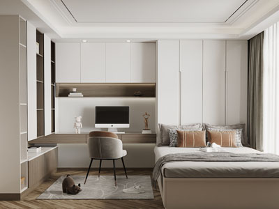 现代榻榻米卧室