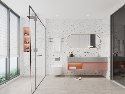 现代卫浴间、洗手间