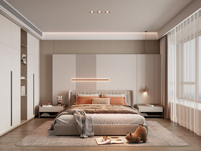 现代卧室