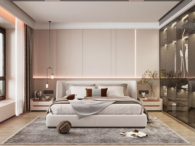 现代卧室