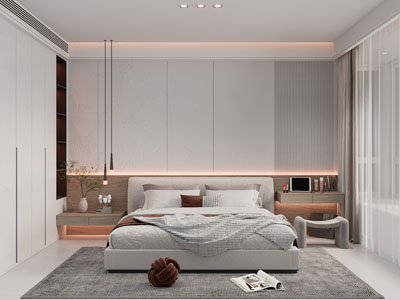 现代卧室