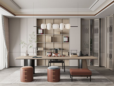 新中式书房