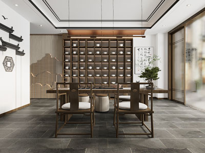 新中式茶室
