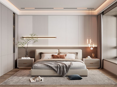 现代卧室