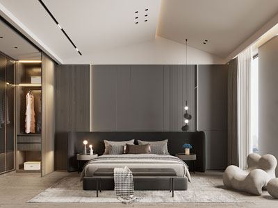 现代卧室