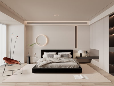 现代卧室