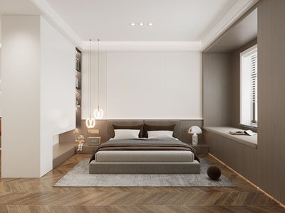 现代卧室