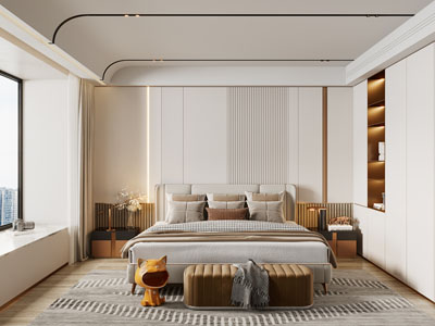 现代卧室