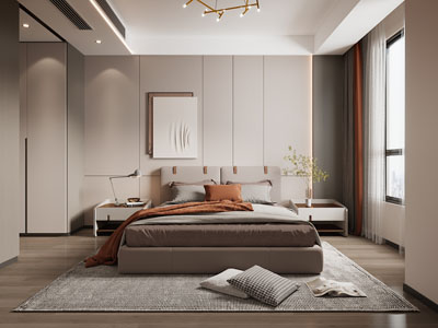 现代卧室