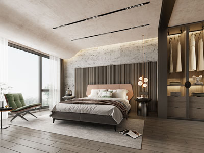 现代卧室