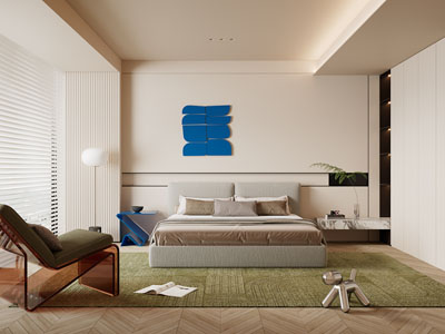 现代卧室