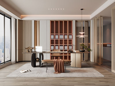 新中式书房