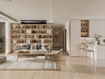 新中式客厅餐厅