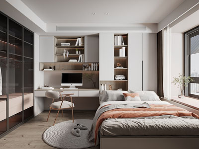 现代榻榻米卧室