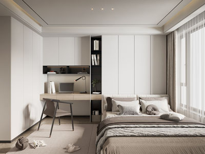 现代榻榻米卧室