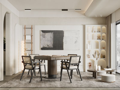 侘寂风娱乐室、休闲室