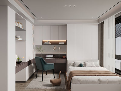 现代榻榻米卧室