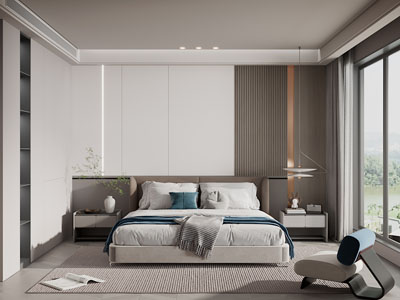 现代卧室