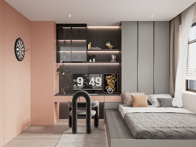 现代榻榻米卧室