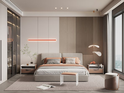 现代卧室