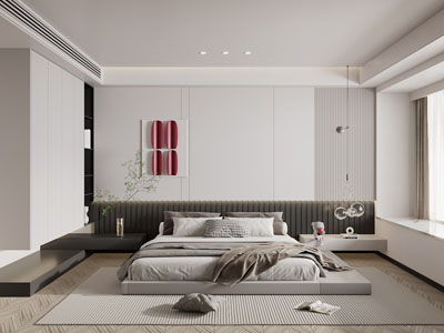 现代榻榻米卧室